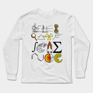 Celebrate Science. Long Sleeve T-Shirt